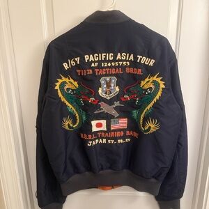 Polo Ralph Lauren Japan Reverisible Military Bomber Flight Jacket